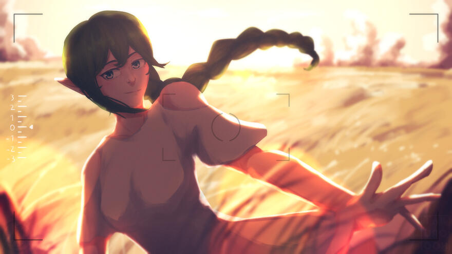 Original Illustration - Fields