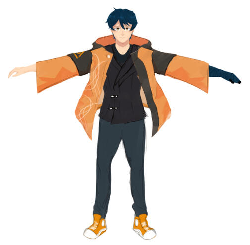 "Run Together" Collab by 3verange - Character Design